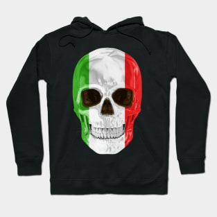 Italy Flag Skull - Gift for Italian With Roots From Italy Hoodie